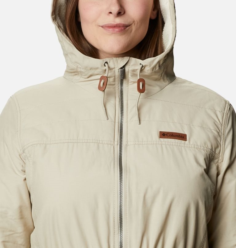 Women's Columbia Chatfield Hill Jackets Khaki | Plus Size CA-HLA06